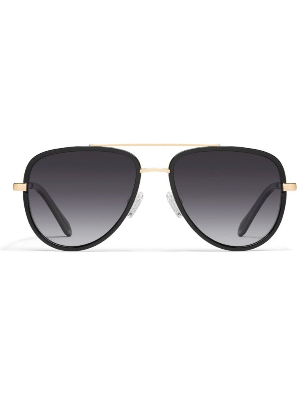 Oversized Aviator Sunglasses with Stylish Frame - UV Protection, Trendy Fashion